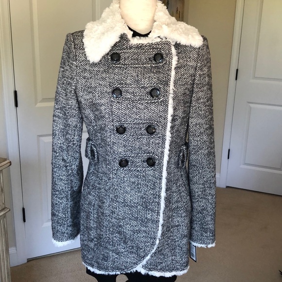 guess military coat